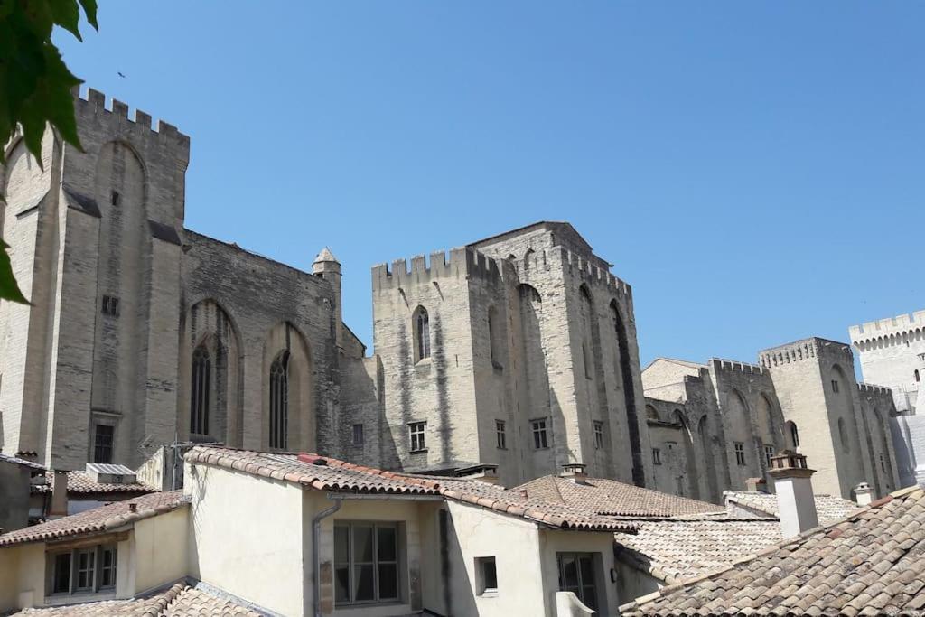 Апартаменты Renove, Vue Sur Palais Des Papes, Terrasse Et Wifi Troisieme Etage Авиньон Экстерьер фото