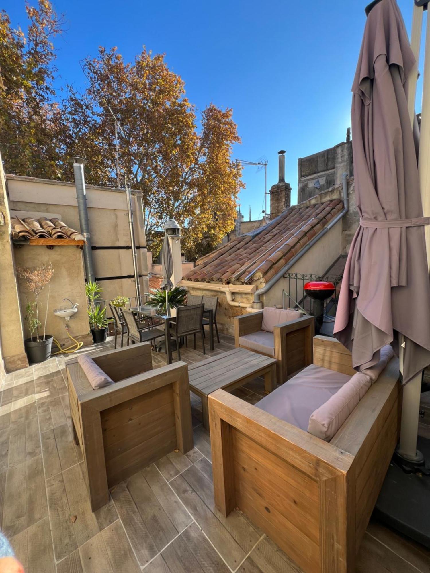 Апартаменты Renove, Vue Sur Palais Des Papes, Terrasse Et Wifi Troisieme Etage Авиньон Экстерьер фото